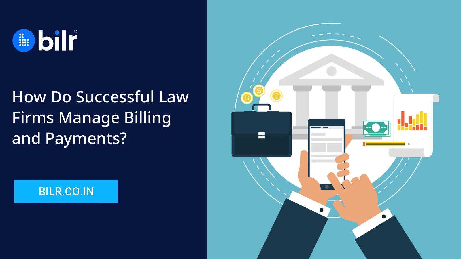 Legal billing software to track billable hours, manage invoices, monitor payments, and improve law firm financial performance.
