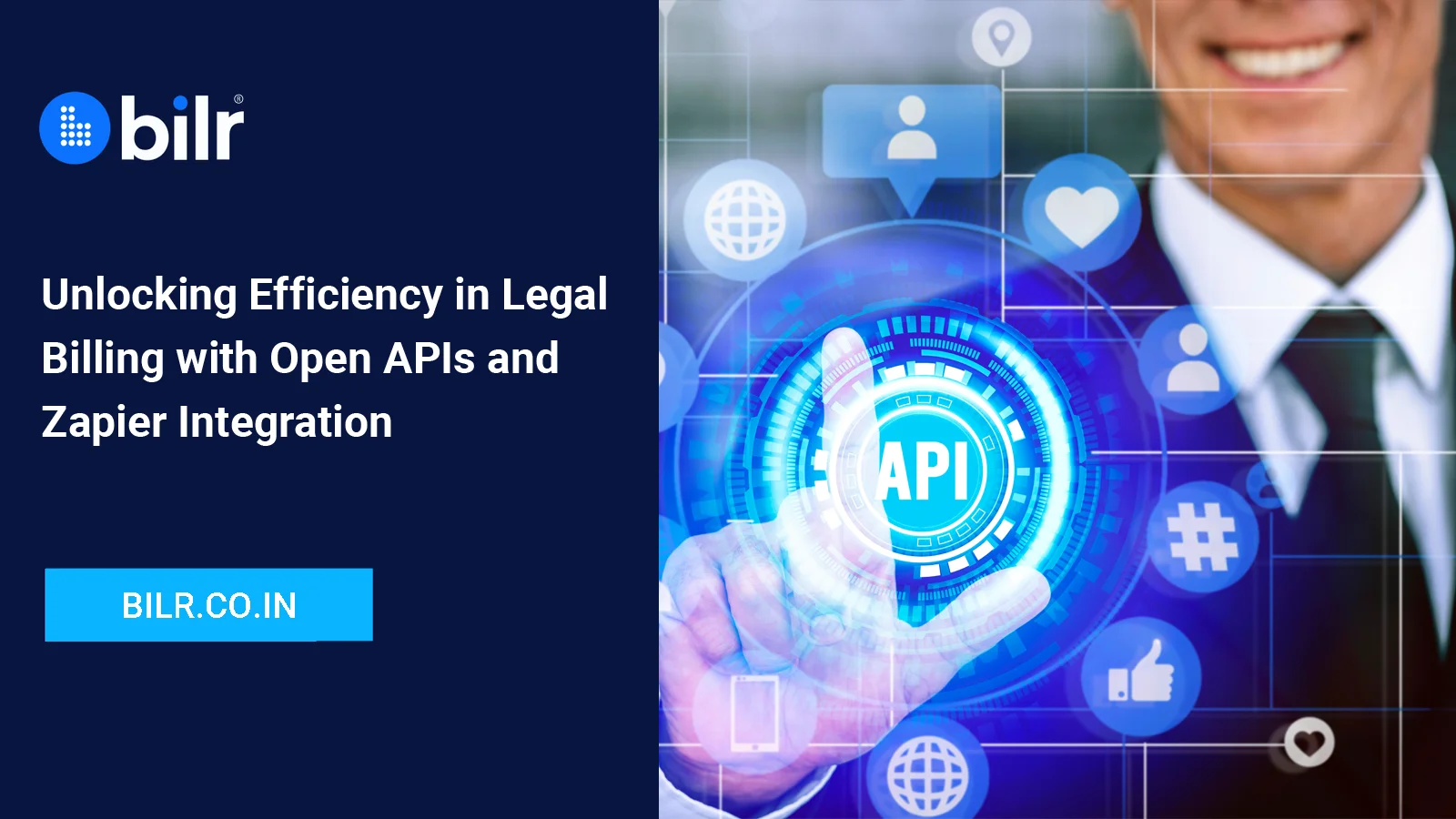 Legal billing software with API integration
