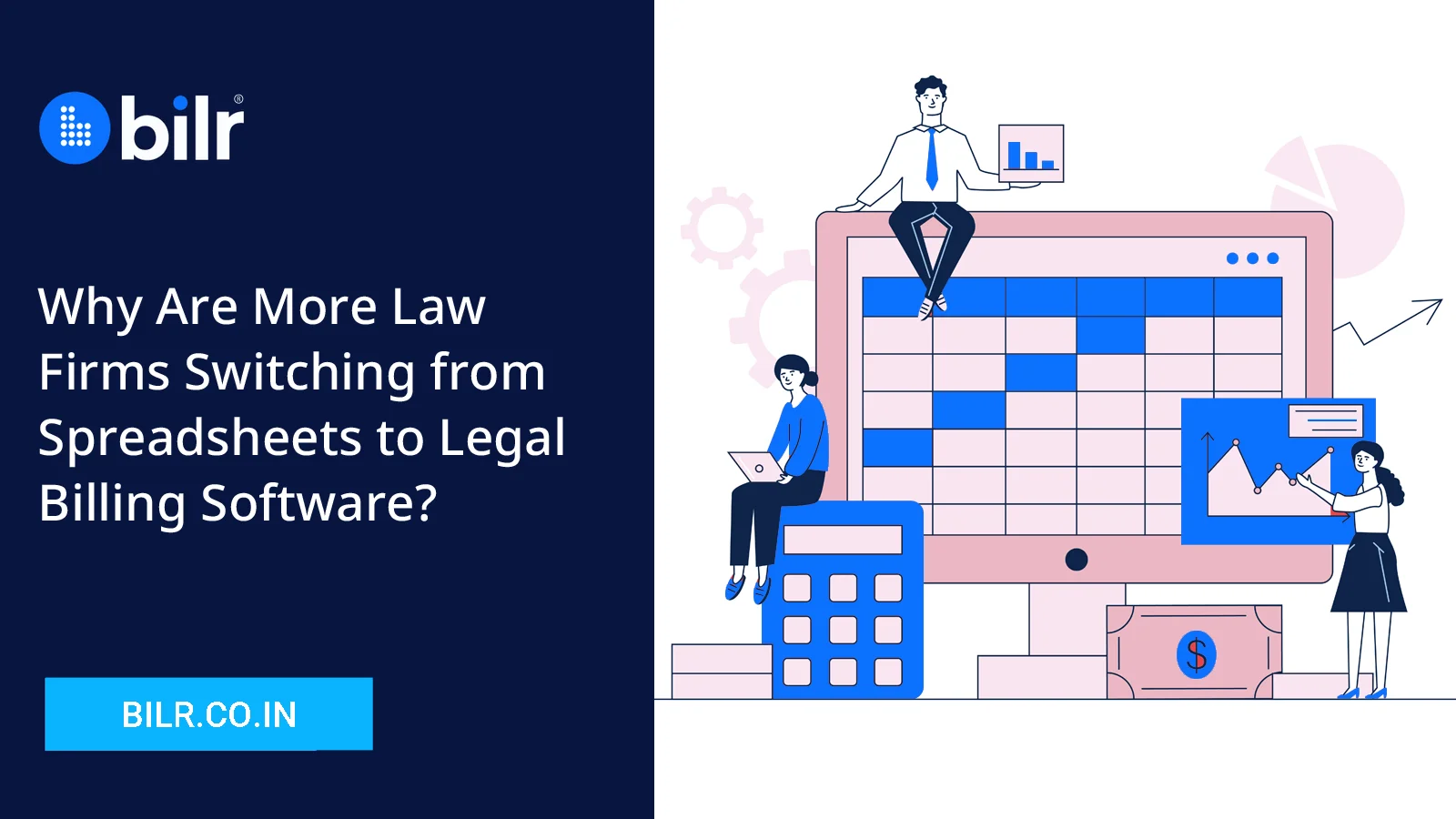 Law firm switching from spreadsheets to legal billing software for accurate billing and time tracking